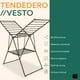 thumbnail image 2 of Tendedero Plegable Mubson Vesto Negro, 2 of 5