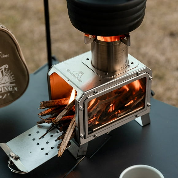 Outdoor stove,Steel Picnic Bbq Stainless Steel Buzhi Stoves Portable Stainless Outdoor Stoves Huiop Picnic Bbq Firewood Qisuo