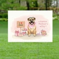 thumbnail image 2 of Happy Mother's Day Bullmastiff Love Dog Mom Heart Flower Yard Sign Dog Lover Outdoor Home Lawn Garden Porch Decor - 12004, 2 of 5