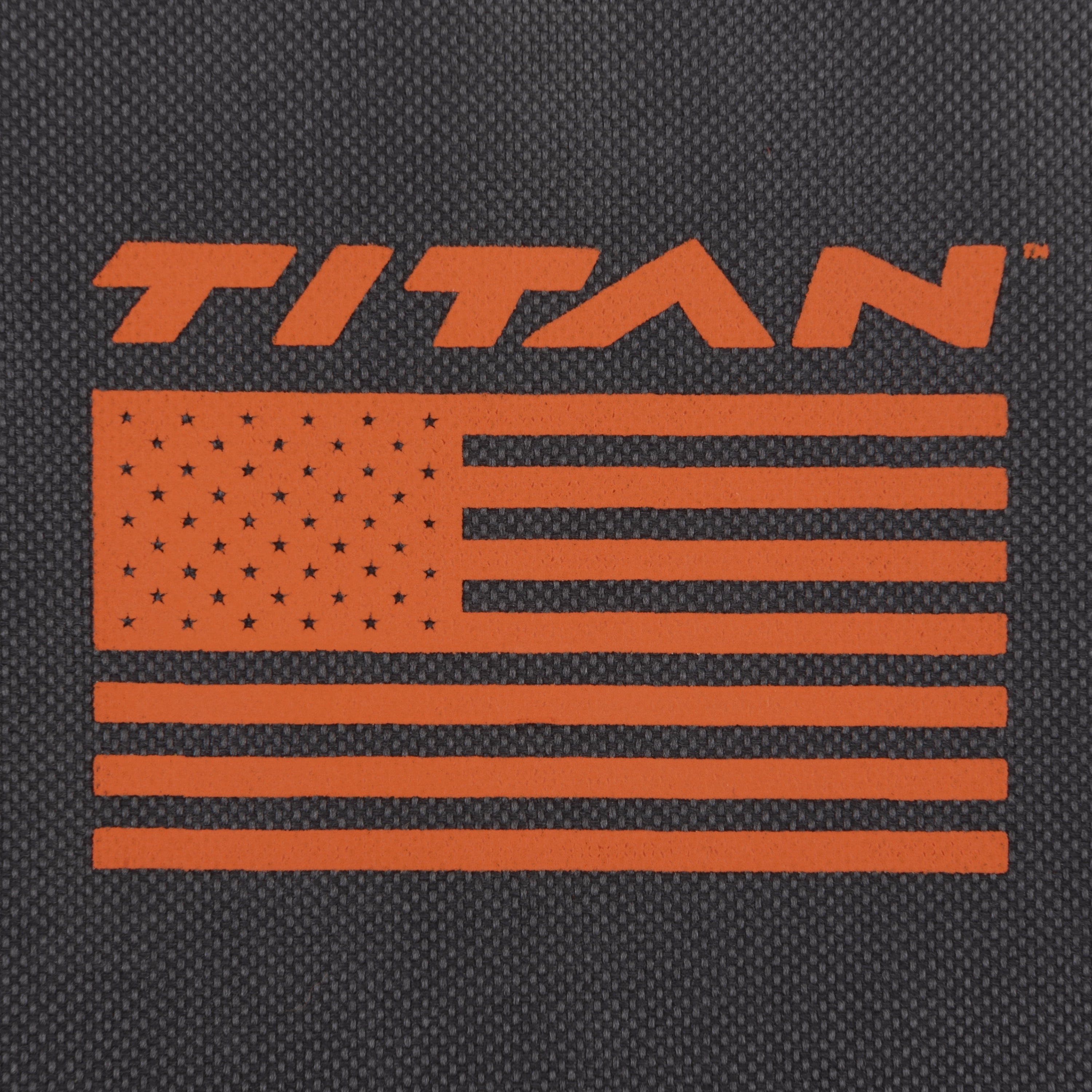 Titan Fire Youth Archery Bow Case, Polyester, 41.5" L x 14.5 in W x 1 in H, 6103, Gray/Orange