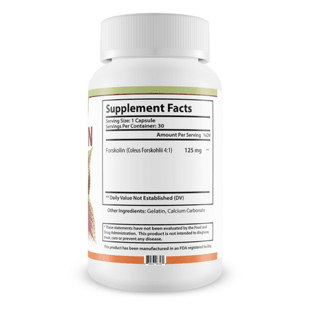 GreenLyte Forskolin - Promotes Weight Loss - Appetite Suppressant - Fat Burner