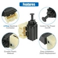 thumbnail image 5 of Stop Lamp Switch Stoplight Switch Assembly for Dodge Charger 2006-2010 No.56042691AA, 5 of 6