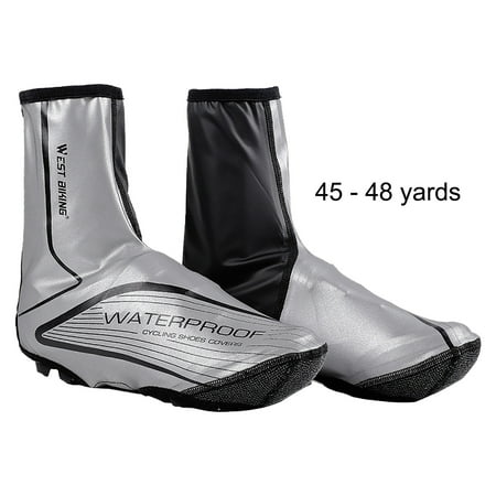 

HAXMNOU WEST BIKING Cycling Warm Shoe Cover Reflective Windproof And Waterproof