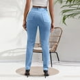 thumbnail image 4 of JGNGSHN Womens Classic High Waisted Skinny Ripped Jeans Stretchy Butt Lifting Jeans Slim Fit Denim Pants, 4 of 5