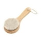 thumbnail image 2 of Cepillo corporal con mango de madera de 20 cm, ligero, para masaje de baño, cerdas suaves, para masaje de espalda, para salón, cepillado en o, 2 of 8