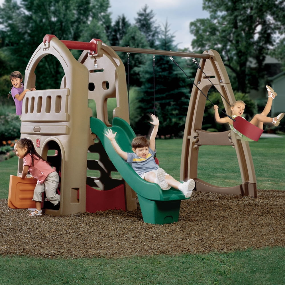 little tikes swing set step 2
