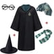 thumbnail image 3 of Capa para niños adultos, disfraz de Halloween, conjunto de sombrero, corbata y bufanda de la Escuela de Magia y Hechicería, 3 of 5