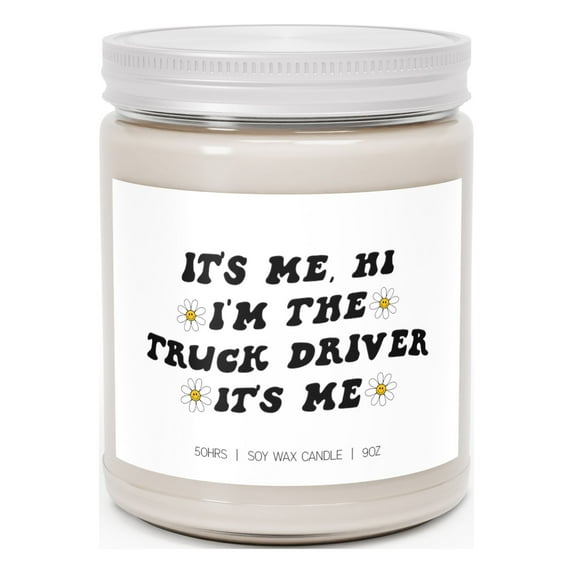 22Gifts Truck driver Candle, Gifts, Decor, Scented