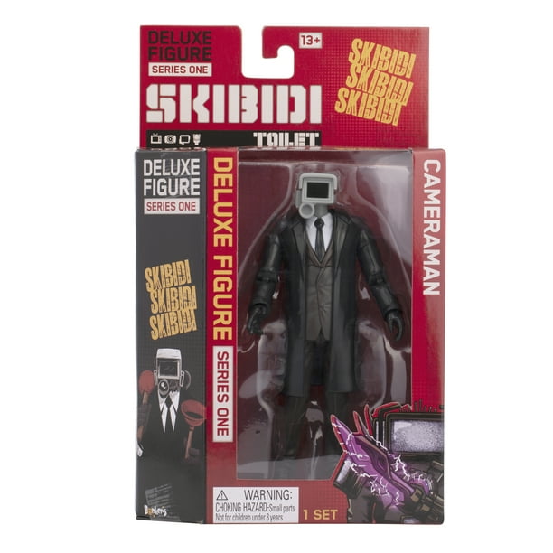 Skibidi Toilet Deluxe 6-inch Figures Series 2 - Collector Pack Of 4 Officially Licensed Characters
