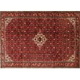 thumbnail image 1 of Ahgly Company Machine Washable Indoor Rectangle Traditional Sienna Brown Area Rugs, 2' x 5', 1 of 7