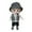 Black, variant on IROINID Christmas Ornaments Toy Clearance,Christmas Baby Toys Gift,Toy Figures for Girls Boy, Cute Doll Toys ,Skateboard Boy Dress Up Dolls ,Multi-joints Movable Doll Gifts ,Gifts for Boys and Girls
