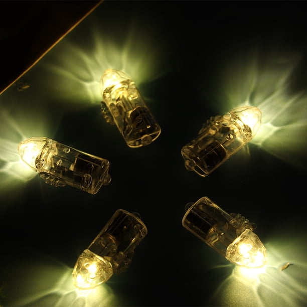 Luces De Globo LED De 100 Piezas LED Light Decor Linternas De Plástico Forma Encantadora Para La Fiesta De Bodas Cumpleaños De Navidad Con Batería Incorporada