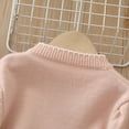 thumbnail image 4 of DHFJKG Child Baby Girls Sweater Set Cute Knit Long Sleeve Cardigan With Elegant Skirt Soft Comfortable Fall Winter Clothes Two Piece Outfit Girls Outfits Back To School 7-8 Years, 4 of 9