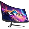 thumbnail image 1 of Sceptre New 34-inch Curved Gaming Monitor 3440 x 1440 180Hz DP HDMI Build-in Speakers 2026, 1 of 5