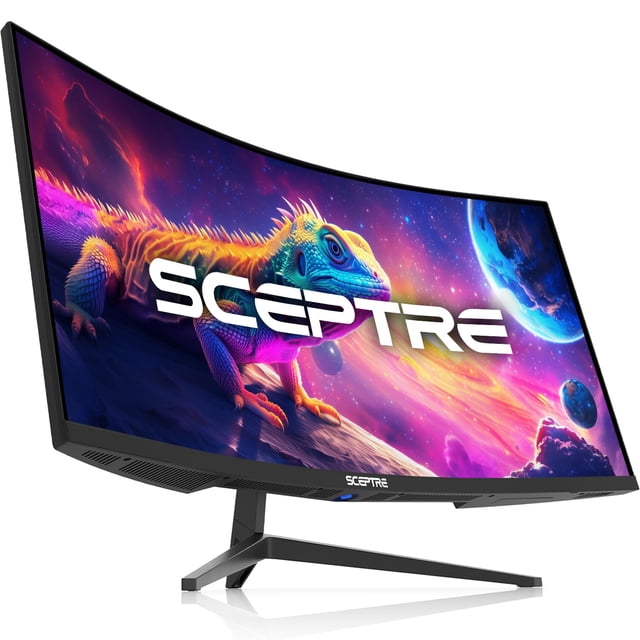Sceptre New 34-inch Curved Gaming Monitor 3440 x 1440 180Hz DP HDMI Build-in Speakers 2026
