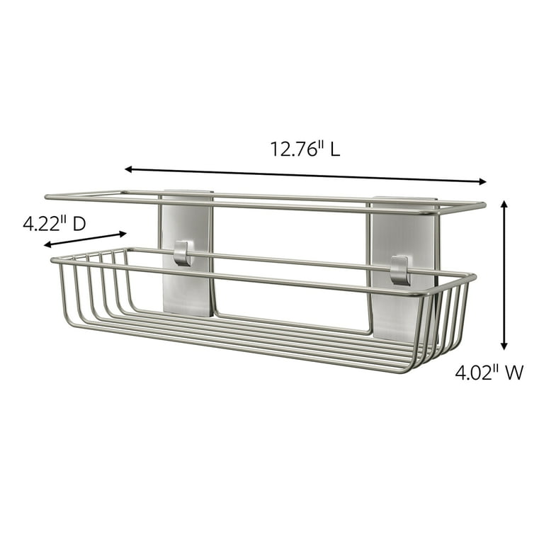 3M COMMAND STAINLESS STEEL METAL CADDY 17674B, Bathroom Accessories
