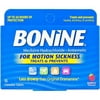 Bonine Motion Sickness Tablets, Raspberry, 16 Count, 2 Pack