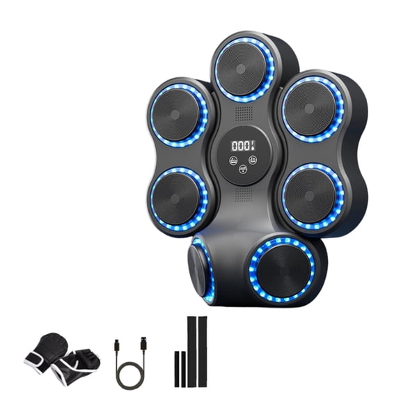 2026 Upgraded Music Boxing Machine|Smart Wall-Mounted Punching Target with Music,Fun Home Workout&Fitness for Kids,Teens,Adults (1Pc)