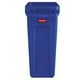 thumbnail image 1 of Contenedor Slim Jim Bote Rubbermaid 16 gal Azul Slim Jim, 1 of 3