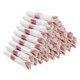thumbnail image 1 of Pre Rolled Napkins with Silver Cutlery Set for Party,Rose Gold, 1 of 5