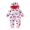 Pink, variant on Duqingm Newborn Baby Jumpsuit Outfit Hoody Coat Winter Infant Rompers Toddler Clothing Bodysuit (Pink,6-9 Months)
