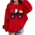 thumbnail image 5 of Mercatoo Halloween Sweatshirt for Boys Girls Graphic Printed Crewneck Long Sleeve Pullover Fall Loose Casual Tops, 5 of 8