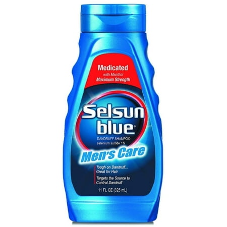 Chattem Selsun Blue Men's Care Shampoo, 11 oz