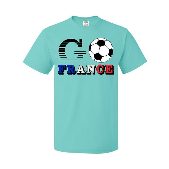 Inktastic Go, France- Soccer, Football T-Shirt