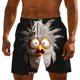 thumbnail image 2 of Pantalones de Cintura Elástica de Uso Casual Y Cómodo con Cintura Elástica Y Cordón para la Natación de Verano de Ocio en la Playa, 2 of 5
