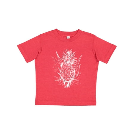 

Inktastic Unpicked Pineapple in White Gift Toddler Boy or Toddler Girl T-Shirt