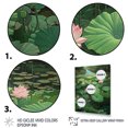 thumbnail image 3 of Designart "Pinklotus Purity In Blossom I" Floral Lotus Wall Art Print, 3 of 5