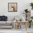 thumbnail image 3 of Stupell Industries Modern Simple Floral Vase in Pastels Black Floating Frame Canvas Art, 18 x 18, by Creative Studio, 3 of 8