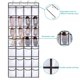 thumbnail image 3 of REGELOGO Organizador de zapatos con 28 bolsillos grandes sobre la puerta Zapatero colgante para puerta Soporte organizador de zapatos de gran capacidad con 4 ganchos de metal, 3 of 5