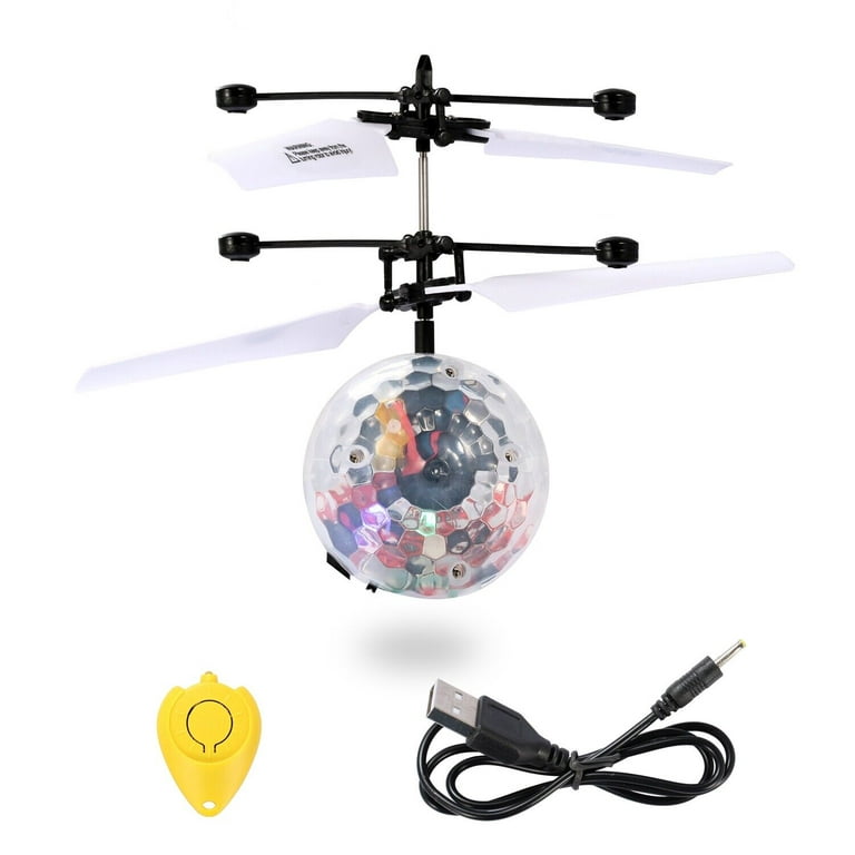 Toys for Boys Flying Ball LED 3 4 5 6 7 8 9 10 11 Year Old Kids Birthday  Gifts