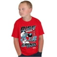 thumbnail image 3 of The Smurfs Kanji Rise and Grind Boys Kids T Shirt Tees Tops Teen Brisco Brands XS, 3 of 6