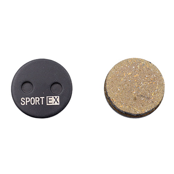 8 Paires de Plaquettes de Frein à Disque pour Vélo Aons Caliper, Diamètre 21.5mm Plaquettes Rondes, Résine Sportive