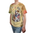 thumbnail image 4 of English Bulldog Celebrates Spring and Enjoys a Happy Easter All Over Print 3D Shirt Unisex Merch Dog Lover Gifts Idea - 02001, 4 of 6