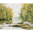 thumbnail image 2 of Nawrocke, Bruce 18x15 Gold Ornate Wood Framed with Double Matting Museum Art Print Titled - Firemens Park, 2 of 4