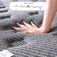 thumbnail image 6 of Lodeija 8" King Hybrid Mattress,5-Zone Pocket Springs with Motion Isolation,Medium Firm,Fiberglass-Free,Black, 6 of 11