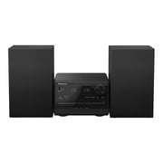 Panasonic Bluetooth Compact Home Stereo System with Full-Range Speakers, Amp, CD Player, Radio & Remote, SC-PM270PP-K