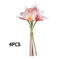 thumbnail image 1 of Flor de orquídea artificial banquete de boda falso orquídea mesa centro de mesa flor de tela de seda, rosa 4 Piezas sidaley HA6707-03B, 1 of 6
