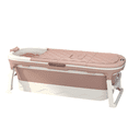thumbnail image 1 of Tina Plegable (bañera) Con Tapa Adulto Spa Agua Baño Rosa Calidad Mima2 Mima2 8822R-T, 1 of 3