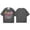 Z-12-Grey, variant on Hwmodou Girls Kids 100 Days Of School Print Crewneck Loose Short Sleeve Spring T-Shirts Casual Holiday,3-13Y