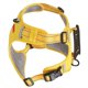 thumbnail image 2 of Arnés y correa para perros, juego de arnés de entrenamiento para perros reflectante de doble protección a prueba de explosiones, seguro, con etiqueta para mascotas, amarillo, S, 2 of 5