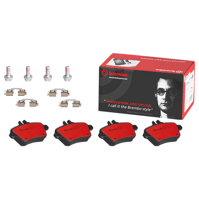 Brembo Brake Pad P50091N NAO; FMSI Number D1646-8874; Ceramic; Set Of 4