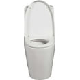 thumbnail image 2 of BARONAGE One-Piece Toilet, 1.1/1.60 Gpf Water-Saving Dual Flush Extended Comfort Height Floor-Standing, Standard Size Toilet With Soft-Close Seat, White, 2 of 15