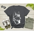 thumbnail image 4 of Cute Black German Shepherd Dog Puppy Pet Doggie Animal Dog T-Shirt Dog Lover Gift T Shirt for Men Women Kids Boys Girls Dog Graphic TShirt, 4 of 8