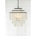 thumbnail image 2 of BRI-3008-DB Crystorama Lighting Brielle - Four Light Chandelier-Dark Bronze Finish    -Traditional Installation, 2 of 15
