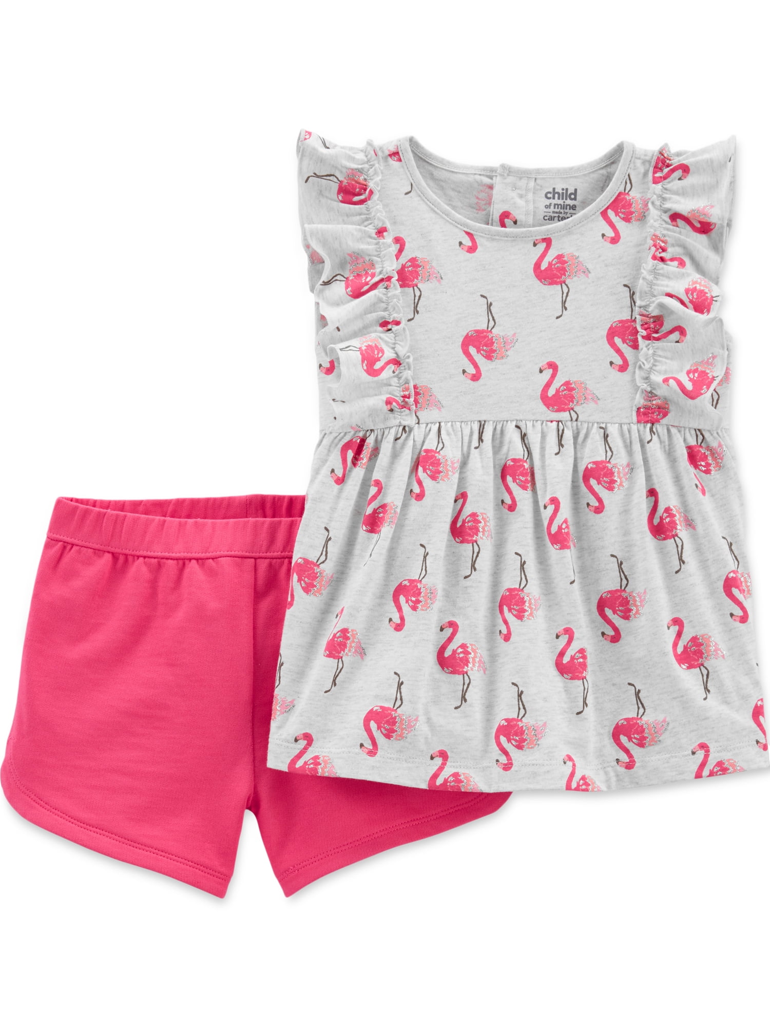 Carter's Child of Mine Baby & Toddler Girl Tank Top & Shorts, 2 Piece