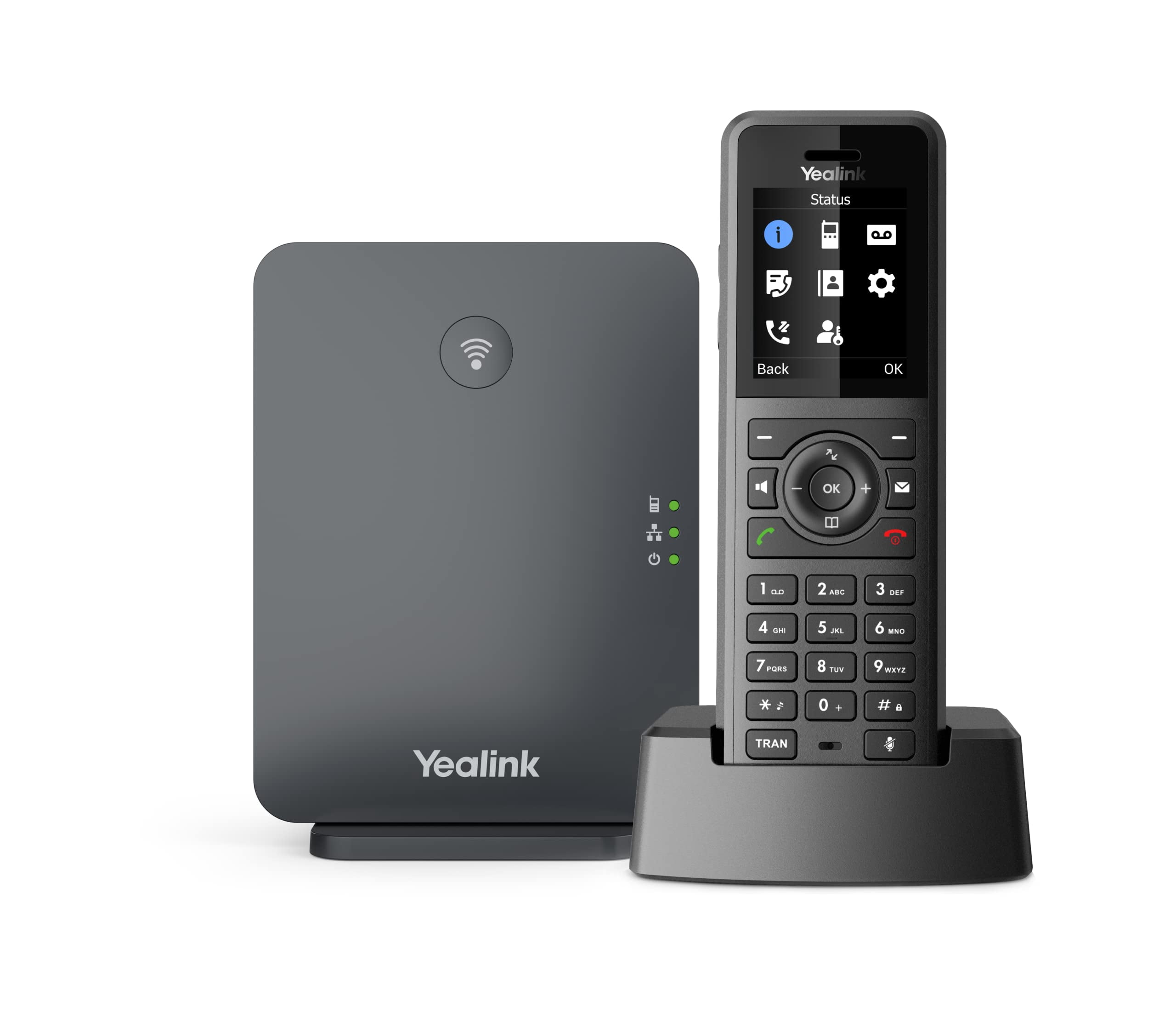 Panasonic, Link2Cell Expandable Corded Phone, KX-TG9582B, 2